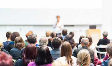 Audience and Lecturer