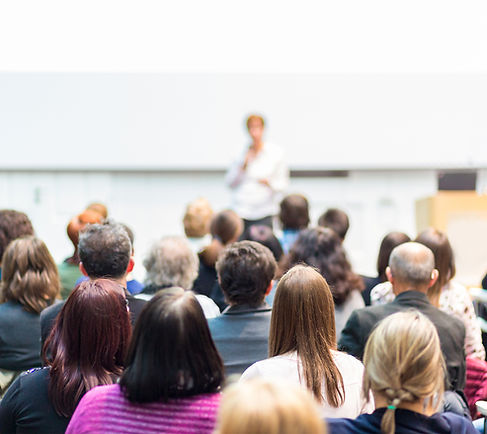 Audience and Lecturer