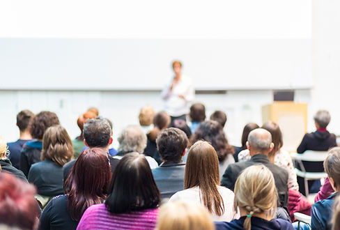 Audience and Lecturer