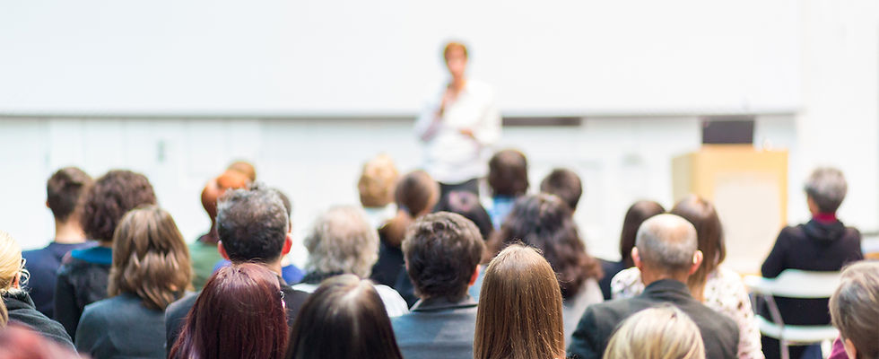 Audience and Lecturer