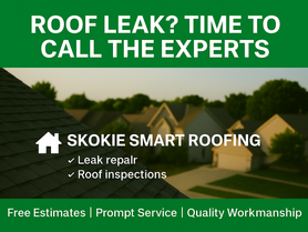 Roof Maintenance Services by Skokie Smart Roofing in Skokie IL
