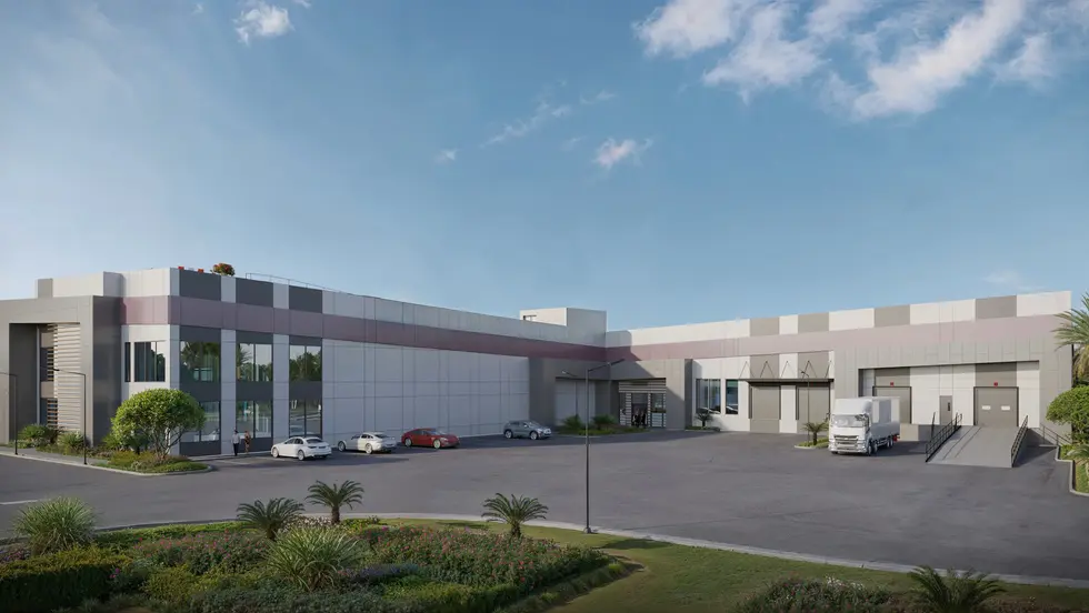 Rendering - Warehouse Area