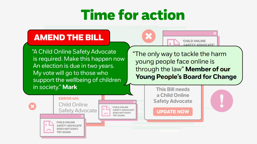 Sharing the voices of supporters 