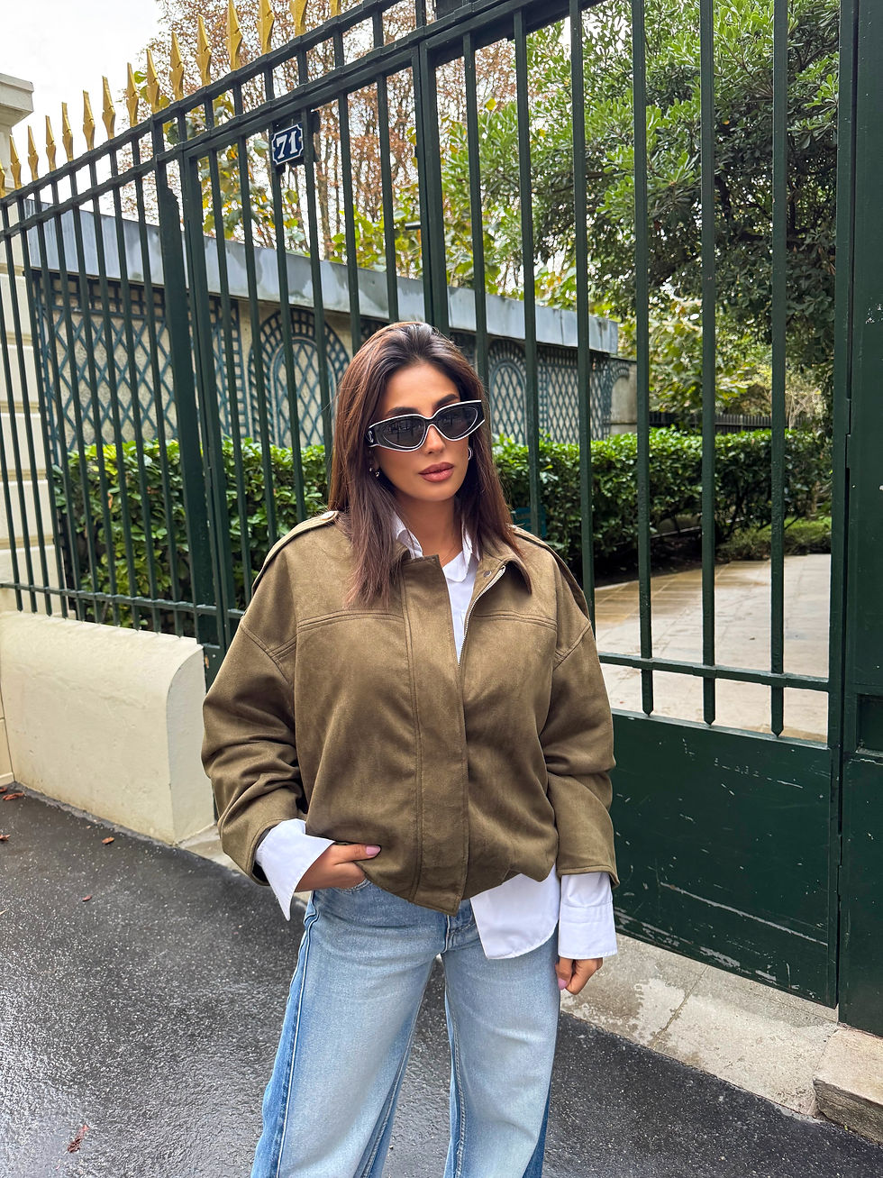 Thumbnail: VESTE SUÉDINE [KAKI]