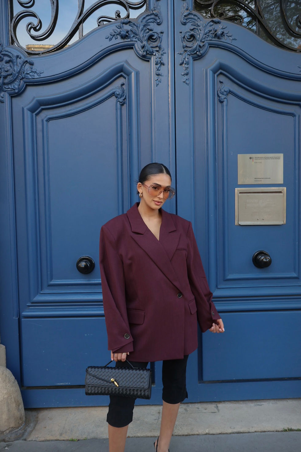 Thumbnail: POCHETTE TISSÉ INSPI [NOIR]