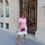 Miniature : ROBE  À VOLANTS  [ROSE]
