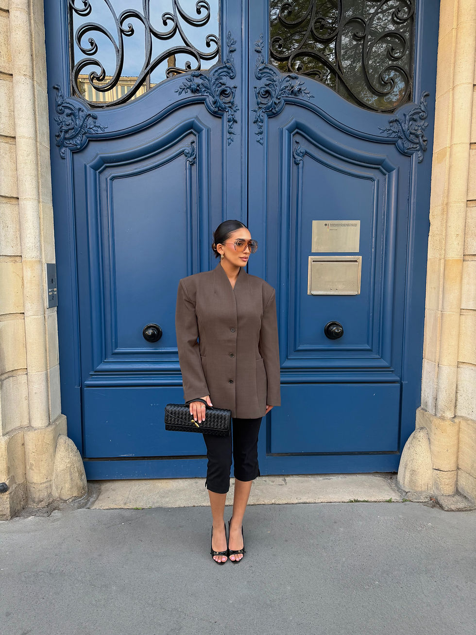 Thumbnail: BLAZER AJUSTÉE [MARRON]