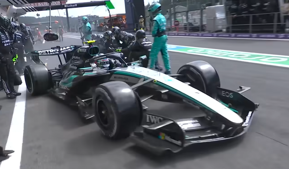 Credit: Sky Sports F1. Kimi Antonelli took his first victory since the Monaco Grand Prix.