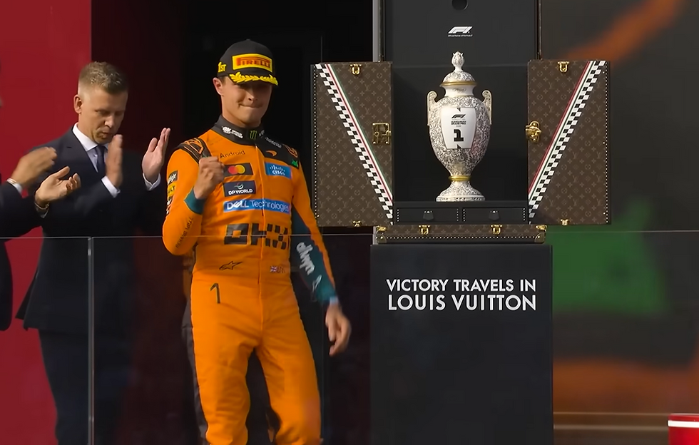 Lando Norris wins as World Champ in dramatic Hungarian GP as Piastri retires