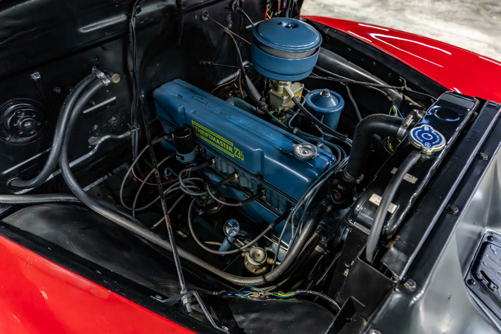 1954 Chevrolet 3100 Five Window truck with 235 inline-6 engine and 4-speed manual transmission in Maroon