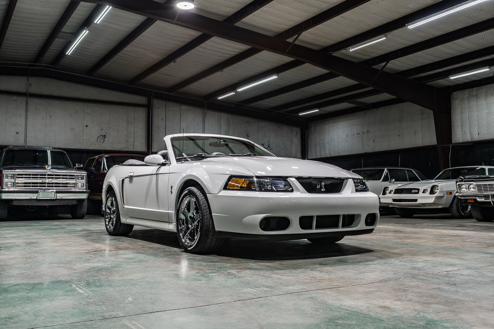 2003 Ford Mustang SVT Cobra Convertible with supercharged 4.6L engine and 6 Speed manual transmission