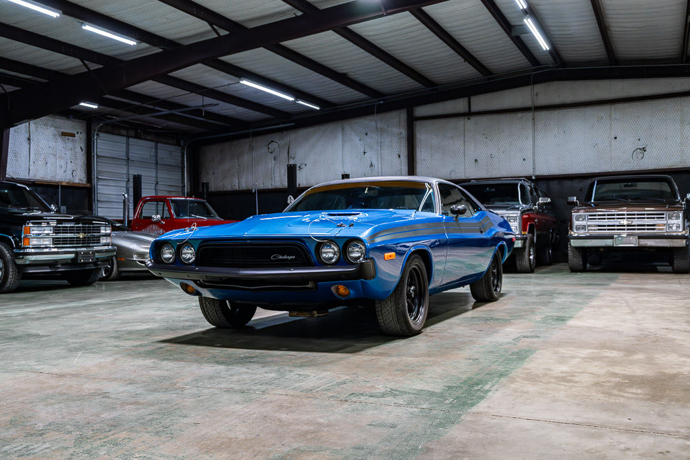 1973 Dodge Challenger with 383 V8 engine and automatic transmission