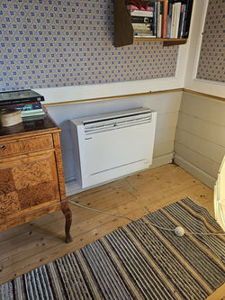 Luftvärmepump attefallshus