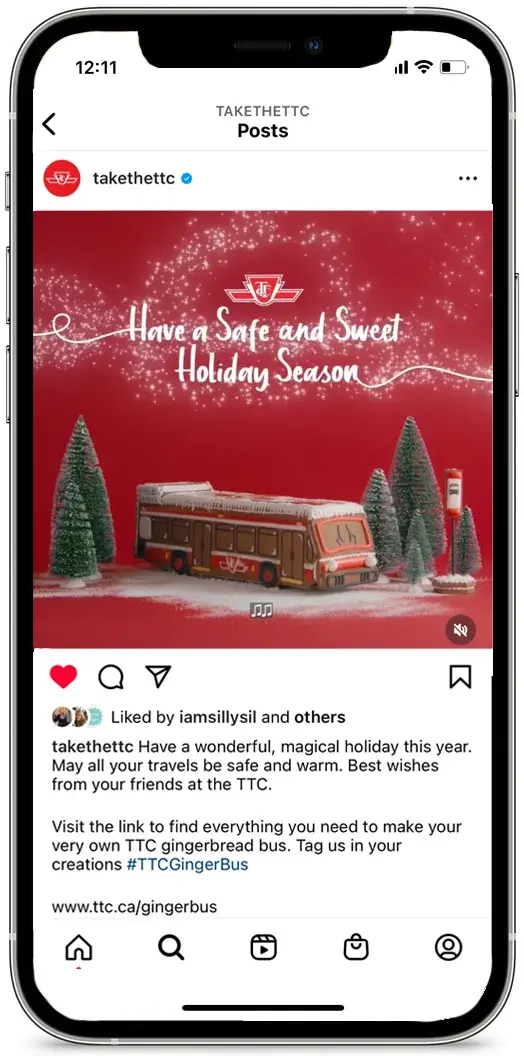 TTC holiday gingerpost