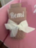 Thumbnail: Personalised Baby Blanket