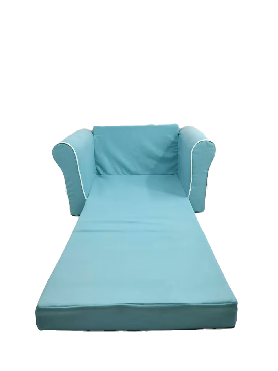 Thumbnail: Turquoise Kids Flip Out Sofa - With Personalisation