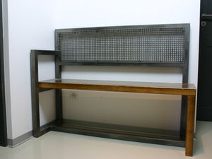 Banc bois metal BSG Metal Design