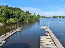 Sunday morning rowing activity
