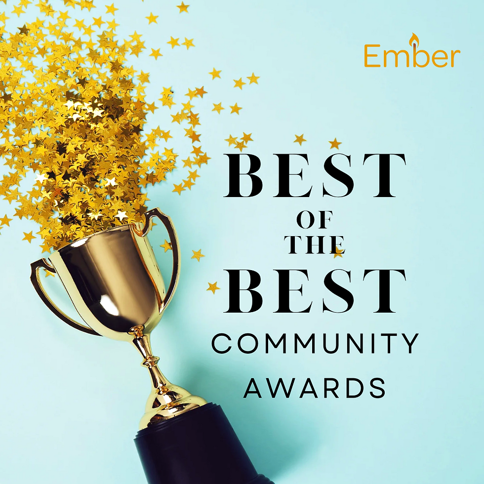 The Best of the Best Community Awards from Ember Consulting