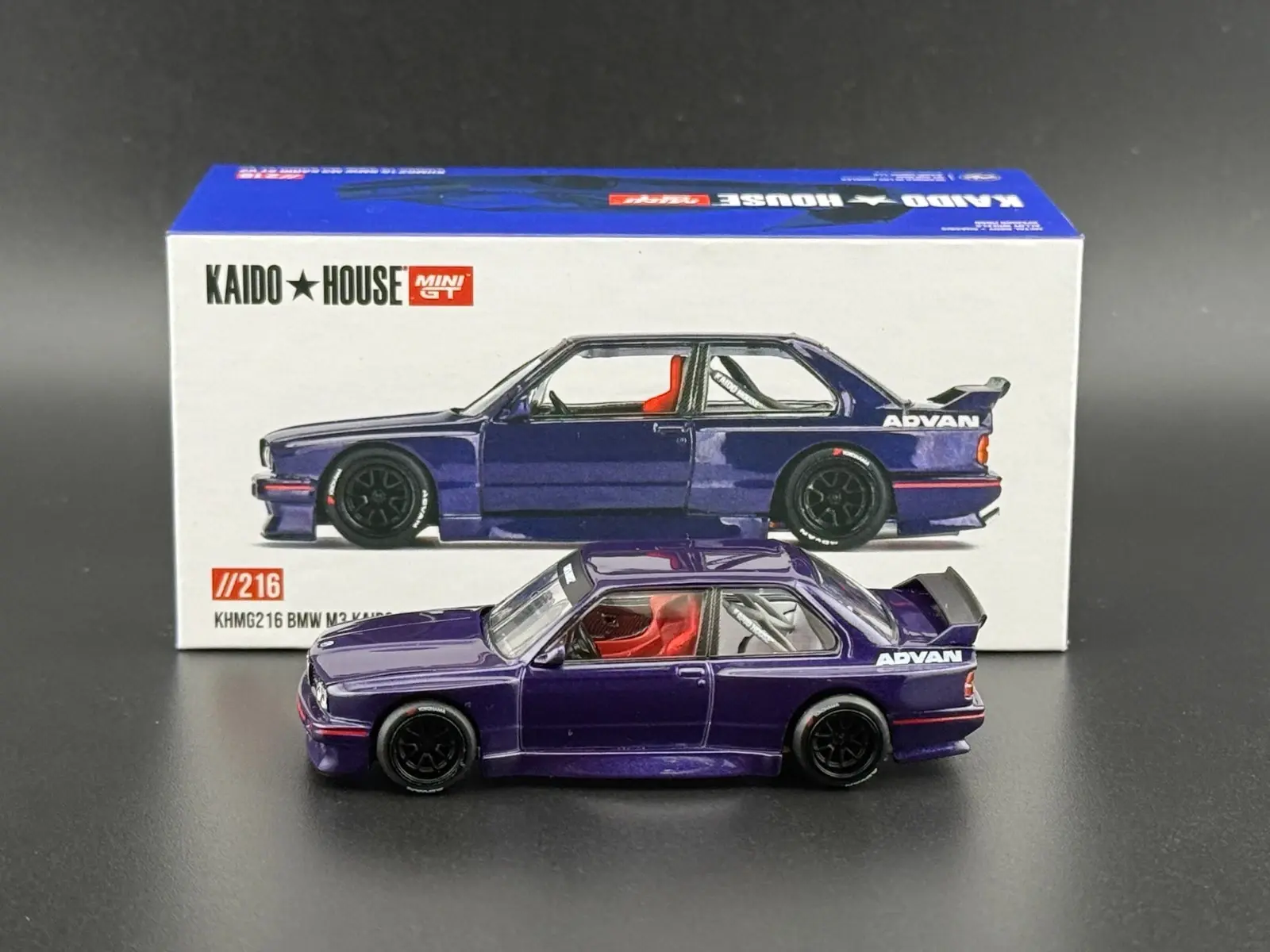 BMW E30 M3 Kaido GT Advan V2 - Purple - 1989