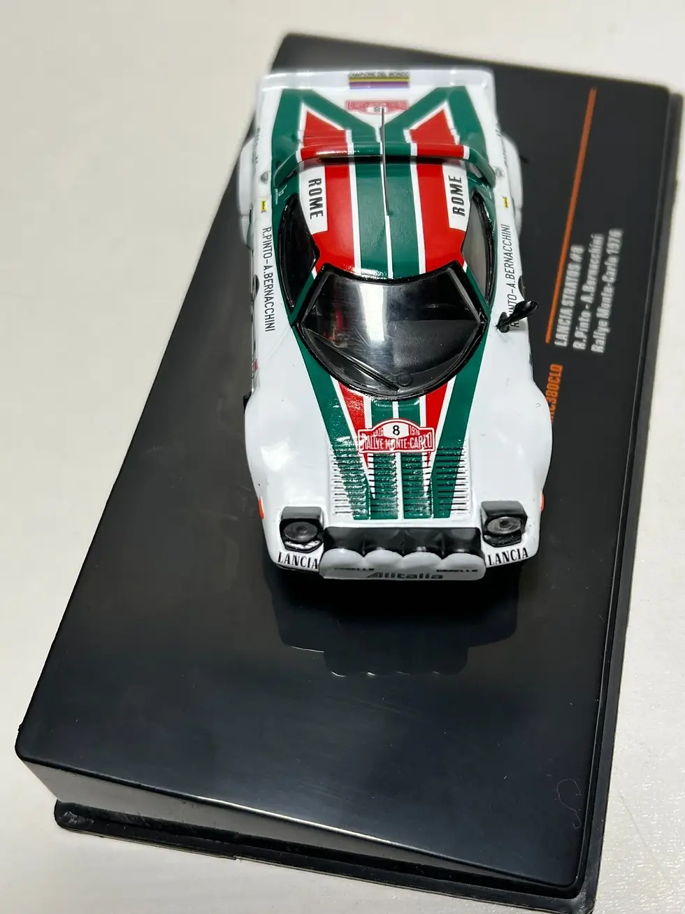Thumbnail: Lancia Stratos #8 – Rallye Monte Carlo 1976 – R. Pinto / A. Bernacchini