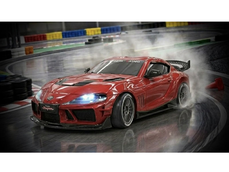 Thumbnail: ABSIMA 1:43 4WD Drift/Race Car SUPRA RTR - Red