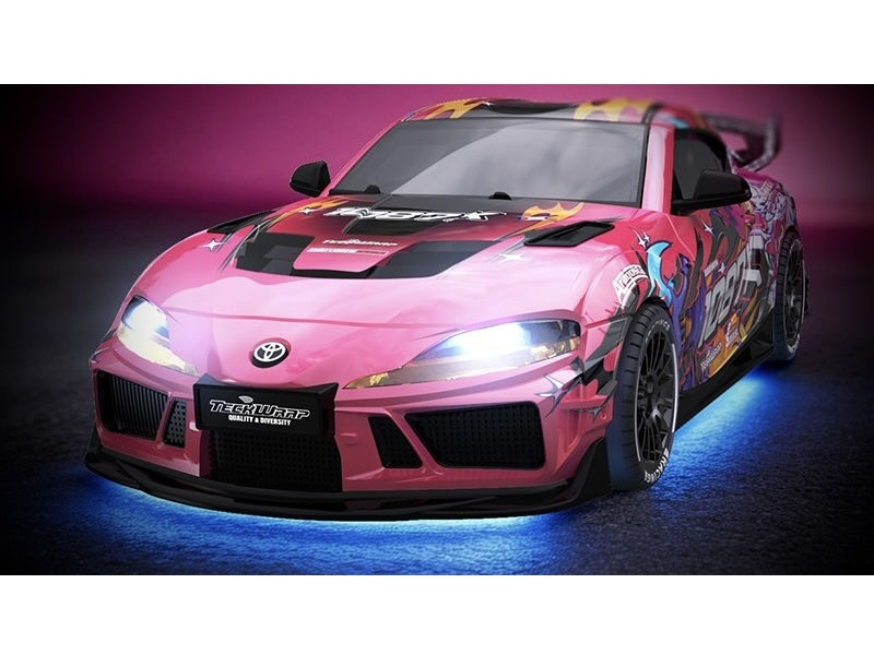 Thumbnail: ABSIMA 1:43 4WD Drift/Race Car SUPRA RTR - 1087X pink