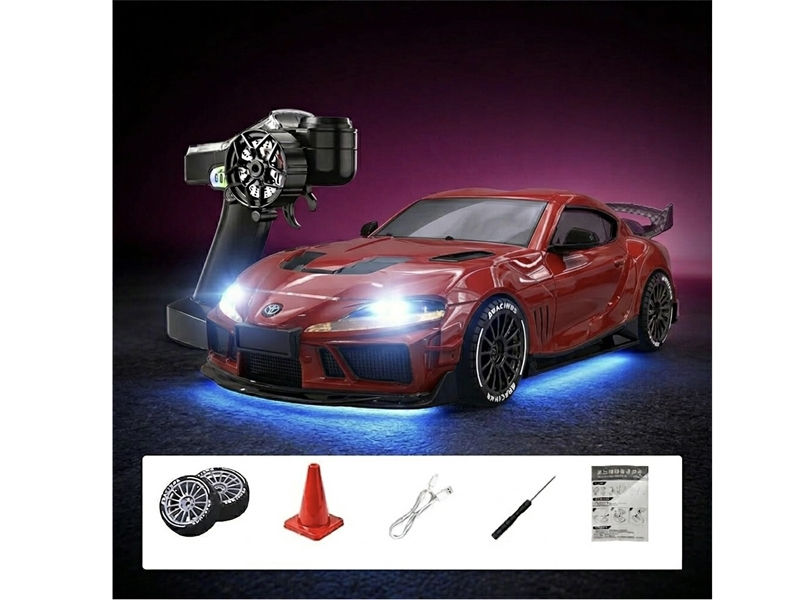 Thumbnail: ABSIMA 1:43 4WD Drift/Race Car SUPRA RTR - Red