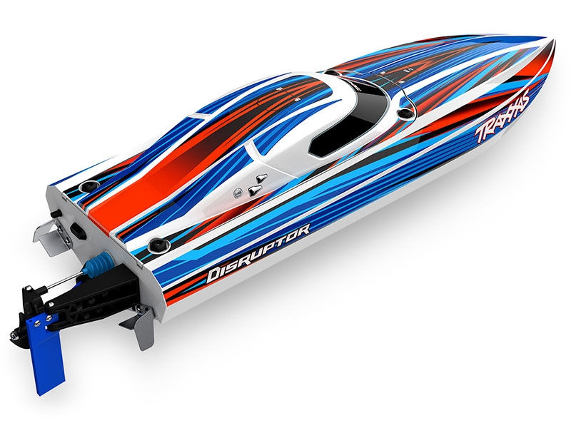 Thumbnail: TRAXXAS Disruptor 4S VXL 1:10 26in Electric Brushless Race Boat with Rapid Right