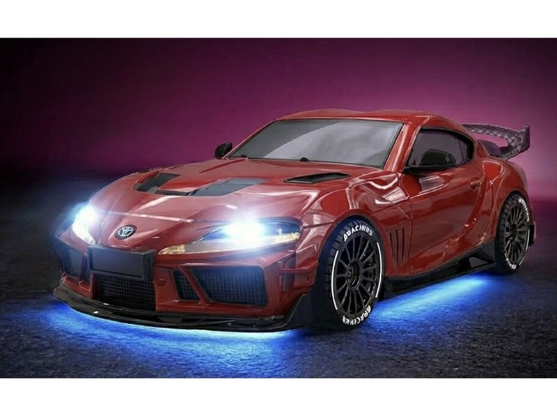 Thumbnail: ABSIMA 1:43 4WD Drift/Race Car SUPRA RTR - Red