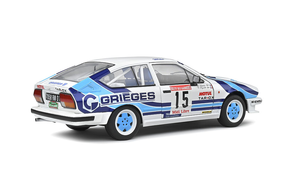 Thumbnail: Alfa Romeo GTV6 - Rallye Des Garrigues - 1986