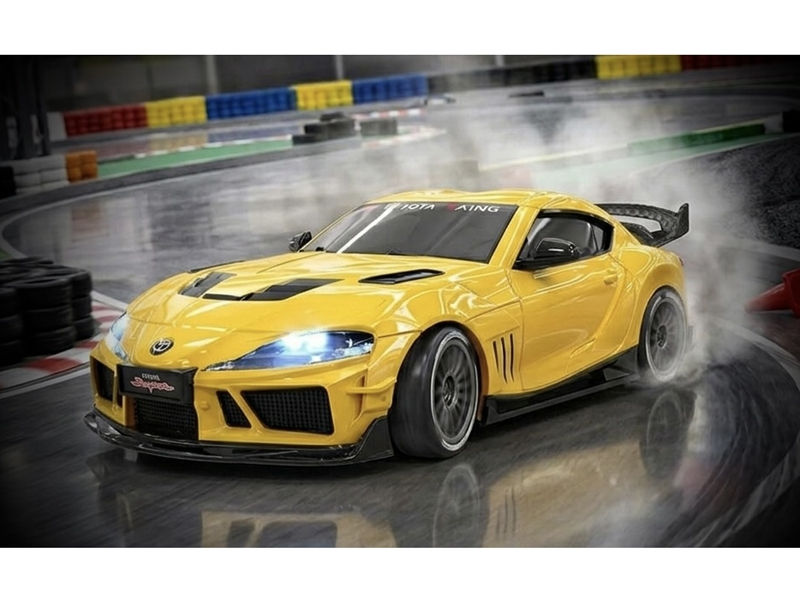 Thumbnail: ABSIMA 1:43 4WD Drift/Race Car SUPRA RTR - Yellow