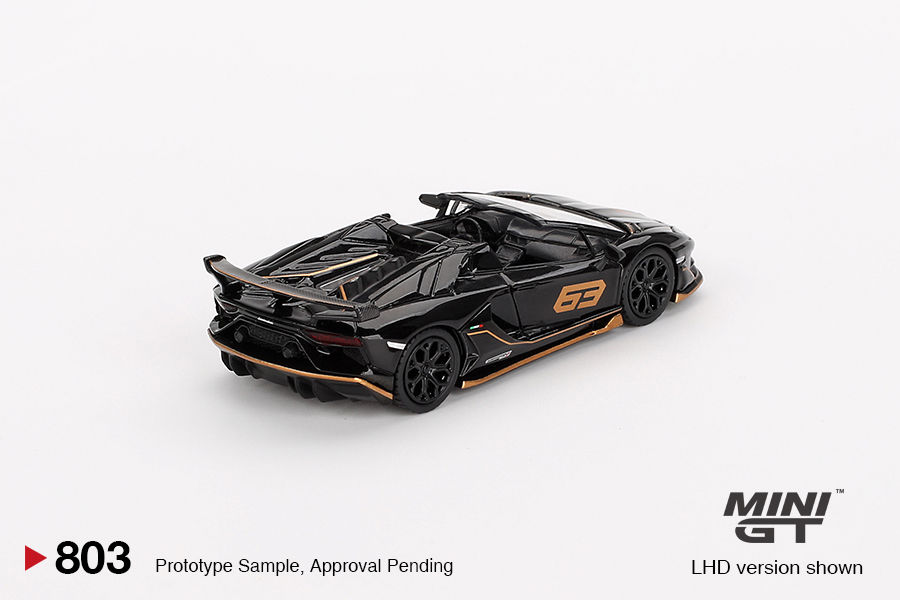 Thumbnail: Lamborghini Aventador SVJ 63 Roadster - Nero Aldebaran - 2023