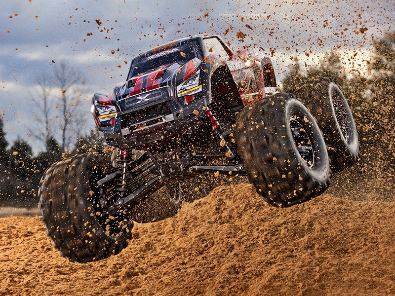 Thumbnail: TRAXXAS X-Maxx Belted 4WD Brushless RTR 8S Monster Truck - Red