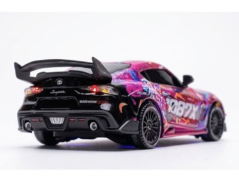 Thumbnail: ABSIMA 1:43 4WD Drift/Race Car SUPRA RTR - 1087X pink