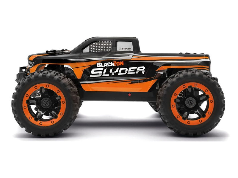 Thumbnail: BLACKZON Slyder MT 1/16 4WD Electric Monster Truck - Orange