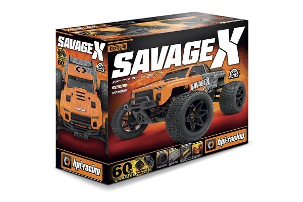 Thumbnail: HPI RACING 1:8 Savage X Flux V2 GT-6 Electro Monster Truck RTR