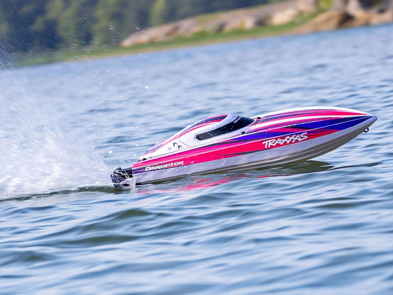 Thumbnail: TRAXXAS Disruptor 4S VXL 1:10 26in Electric Brushless Race Boat with Rapid Right