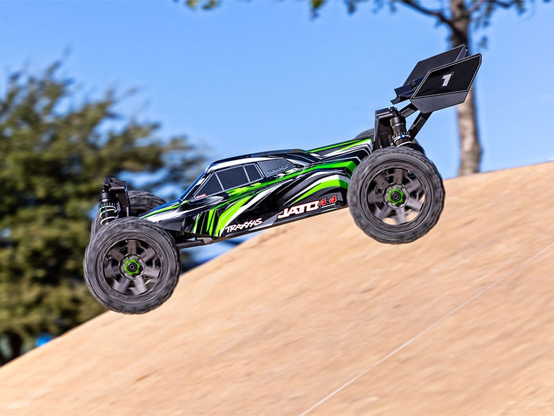 Thumbnail: Traxxas Jato 4x4 BL-2S 1:8 4WD RTR Brushless Buggy - Green
