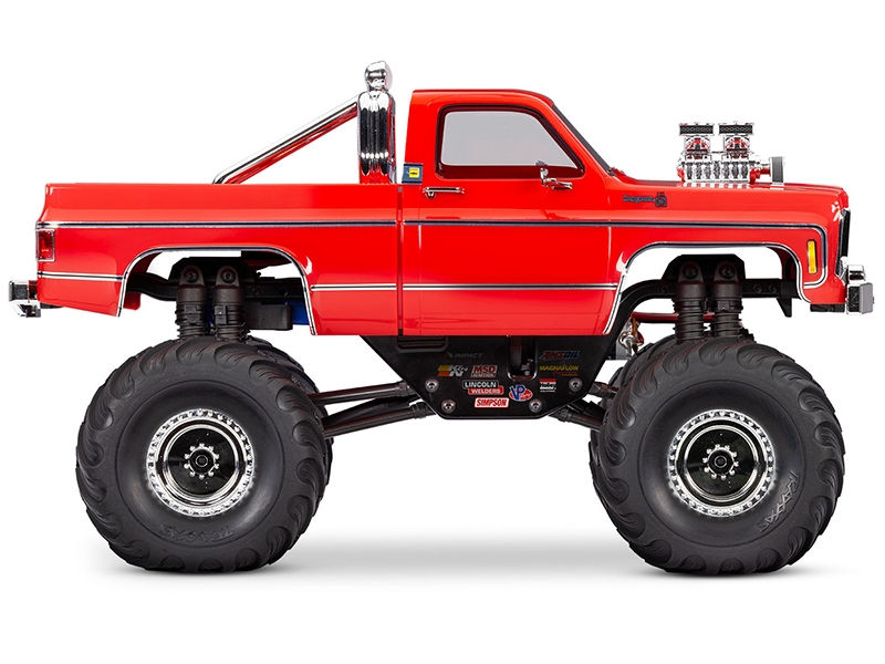 Thumbnail: TRAXXAS TRX-4MT 1:18 CHEVY K10 Monster Truck 4x4 RTR - Red