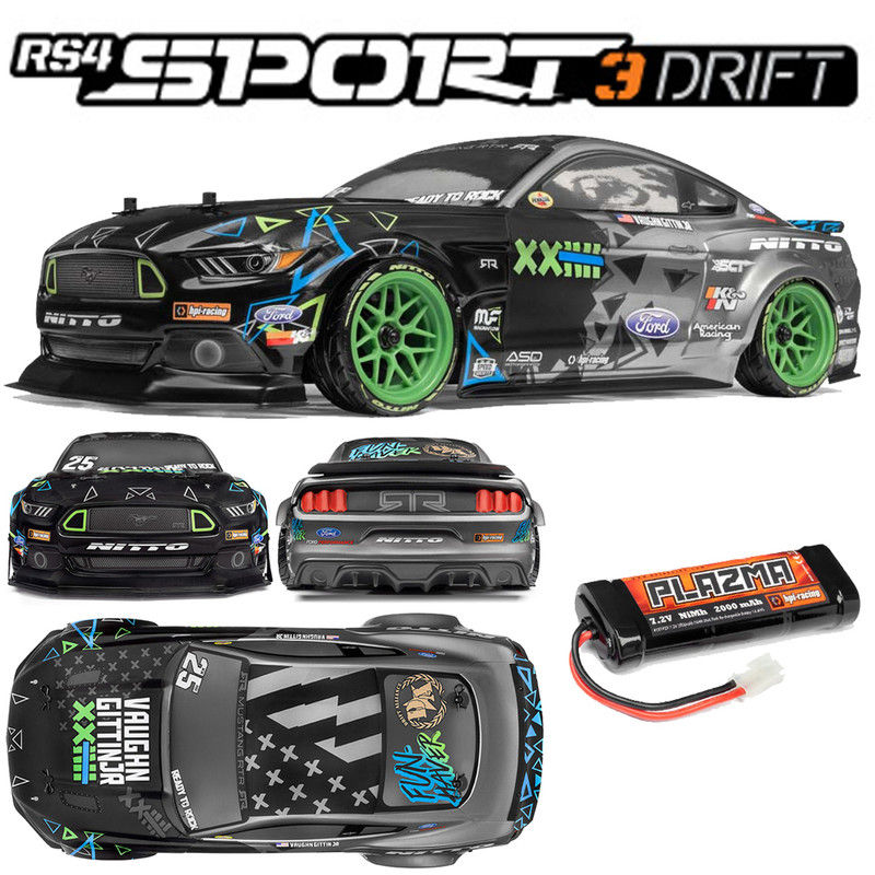 Thumbnail: HPI Racing HPI RS4 Sport 3 Drift RTR Mustang RTR Spec 5