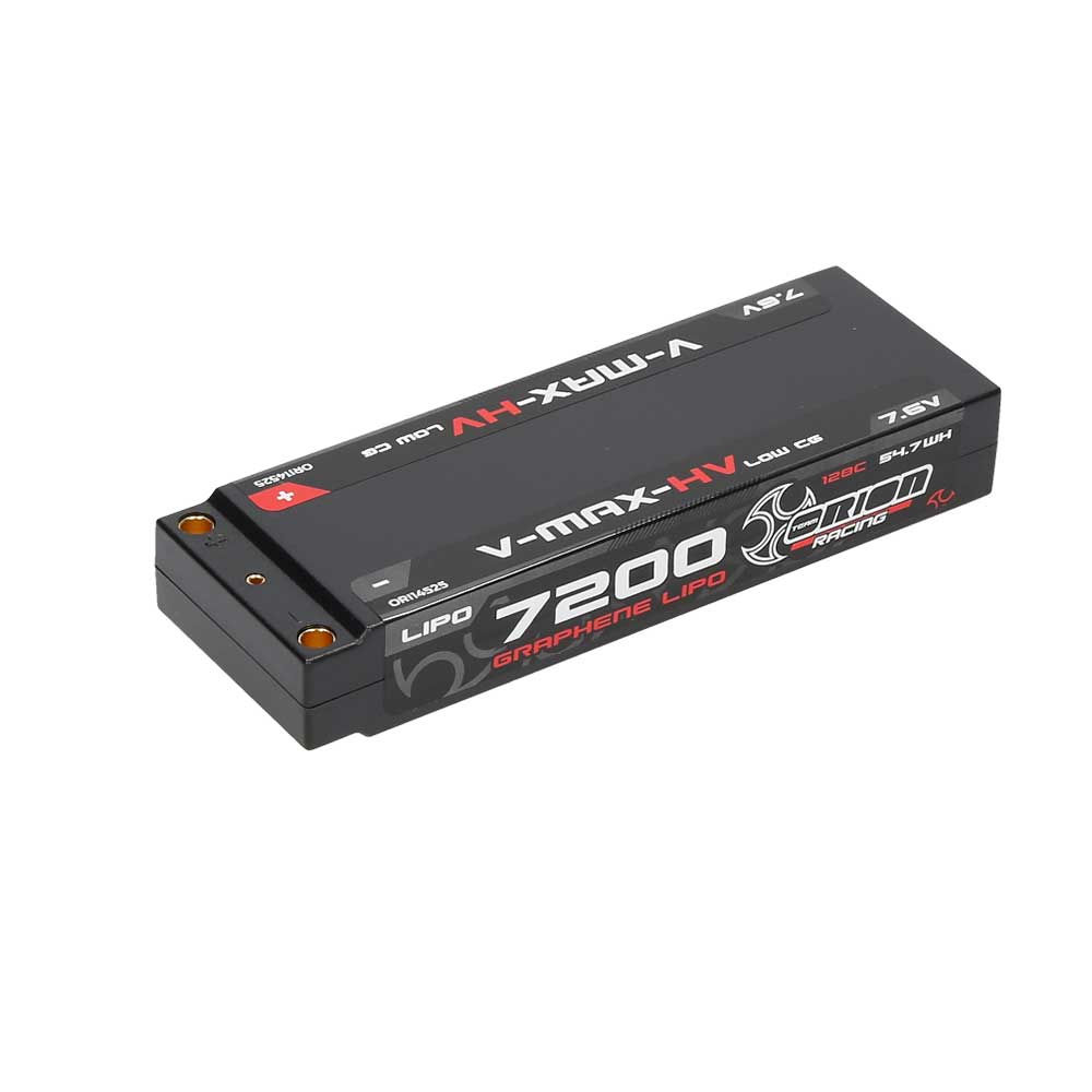 TEAM ORION RACING V-Max-HV Graphene Tech 7200 LCG 7.6V 2S 128C