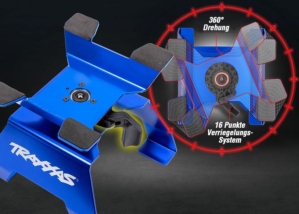 Thumbnail: TRAXXAS Auto-Stand Aluminium 1.10-1:8 Blau
