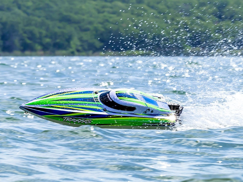 Thumbnail: TRAXXAS Disruptor 4S VXL 1:10 26in Electric Brushless Race Boat with Rapid Right