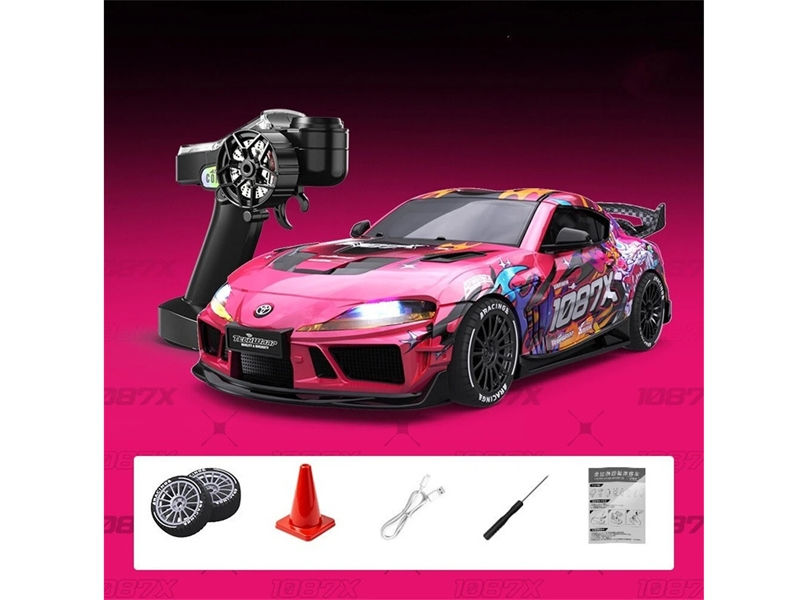 Thumbnail: ABSIMA 1:43 4WD Drift/Race Car SUPRA RTR - 1087X pink