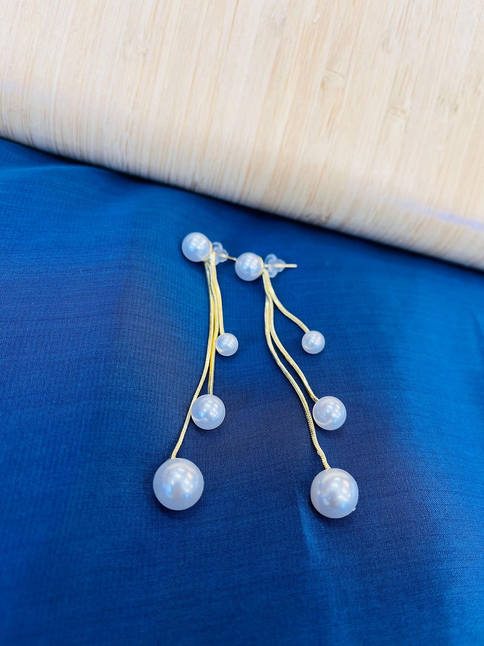 Waterfall Pearl Drop Earrings