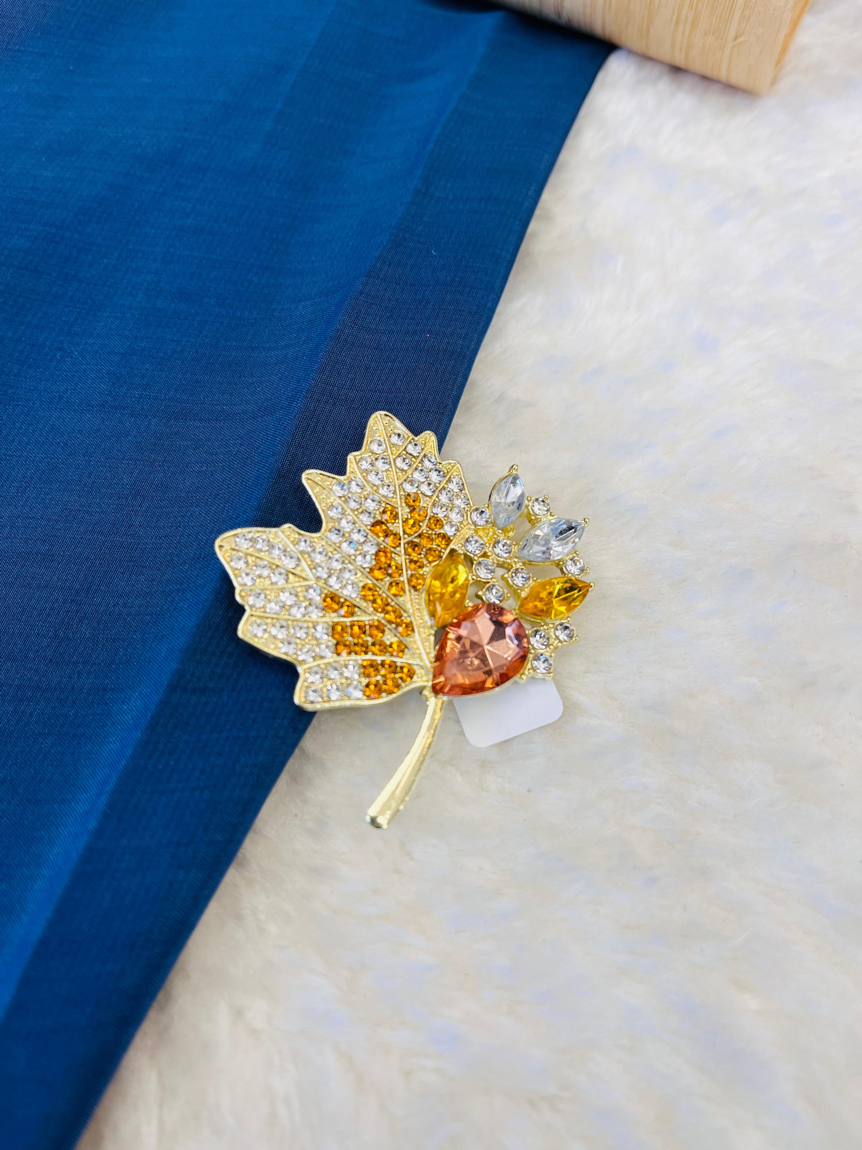 Maple Leaf Brooch