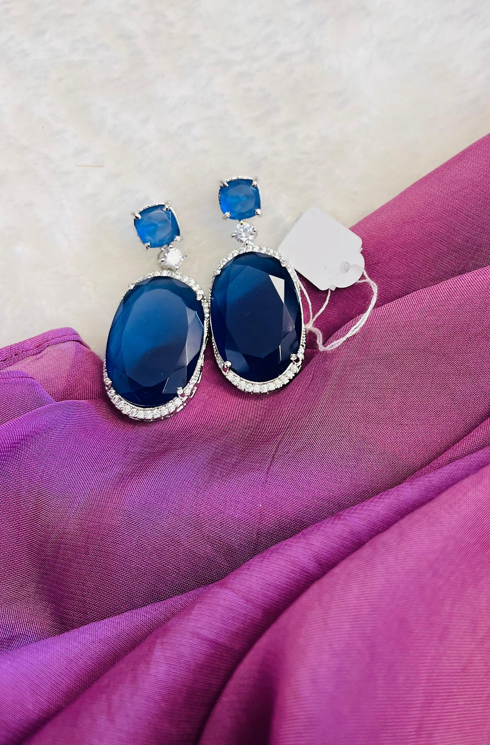 Blue Doublet Earrings