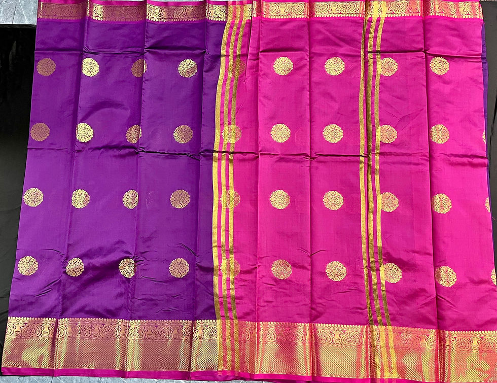 Thumbnail: Kanchipuram Soft Silk Saree