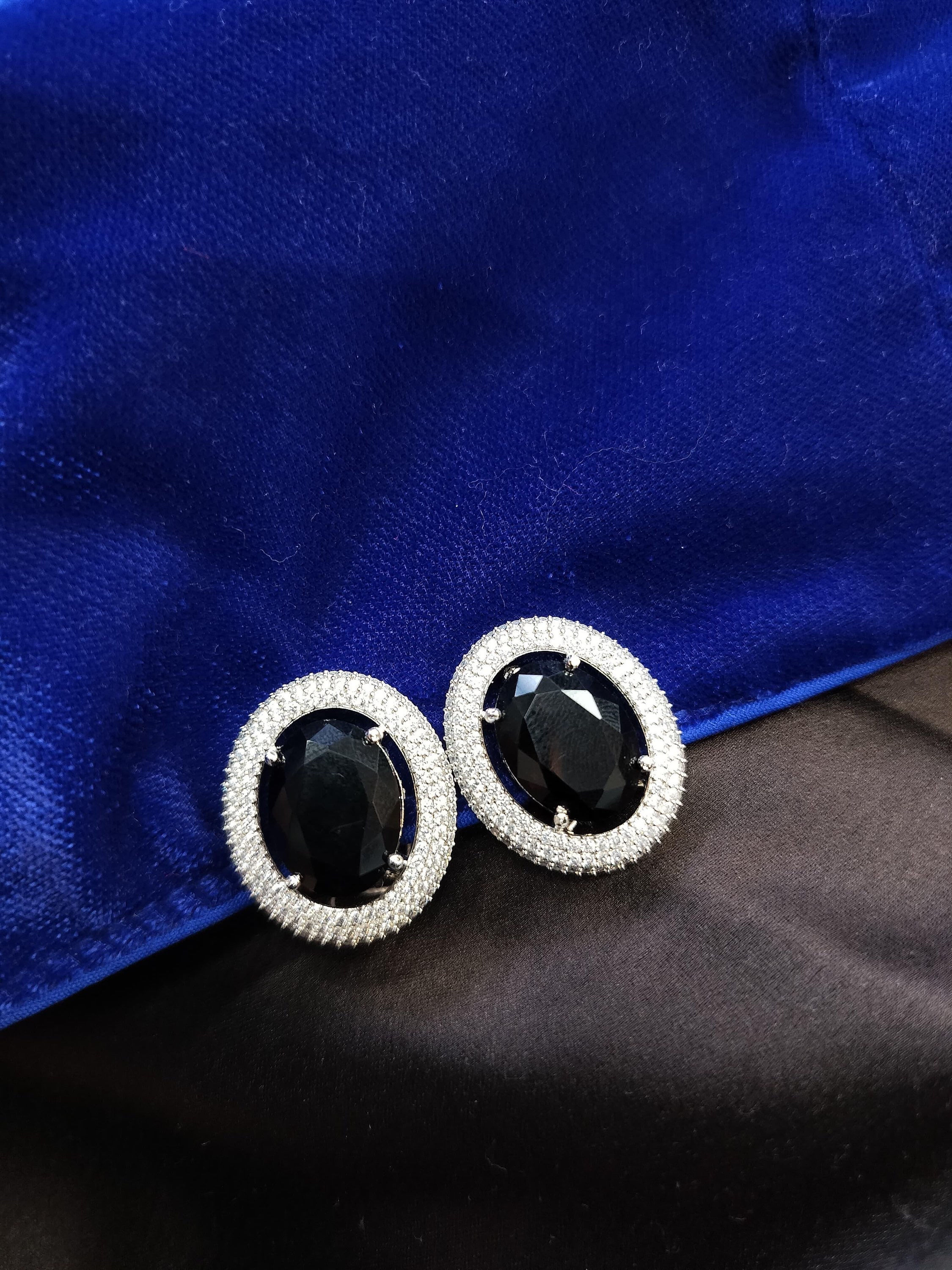 Earrings - Blue